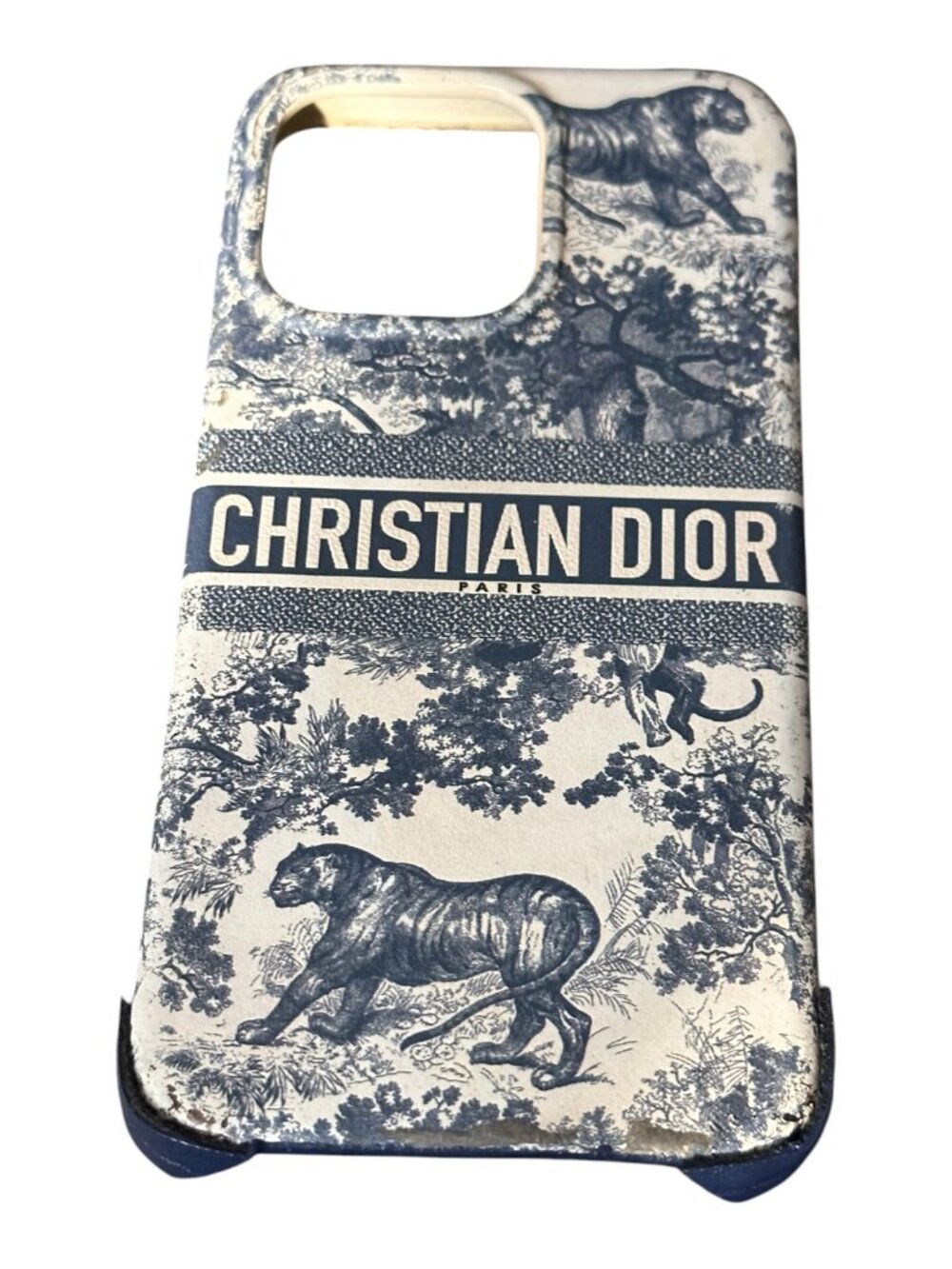 Authentic Dior Blue Toile de Jouy iPhone 11 Pro Case